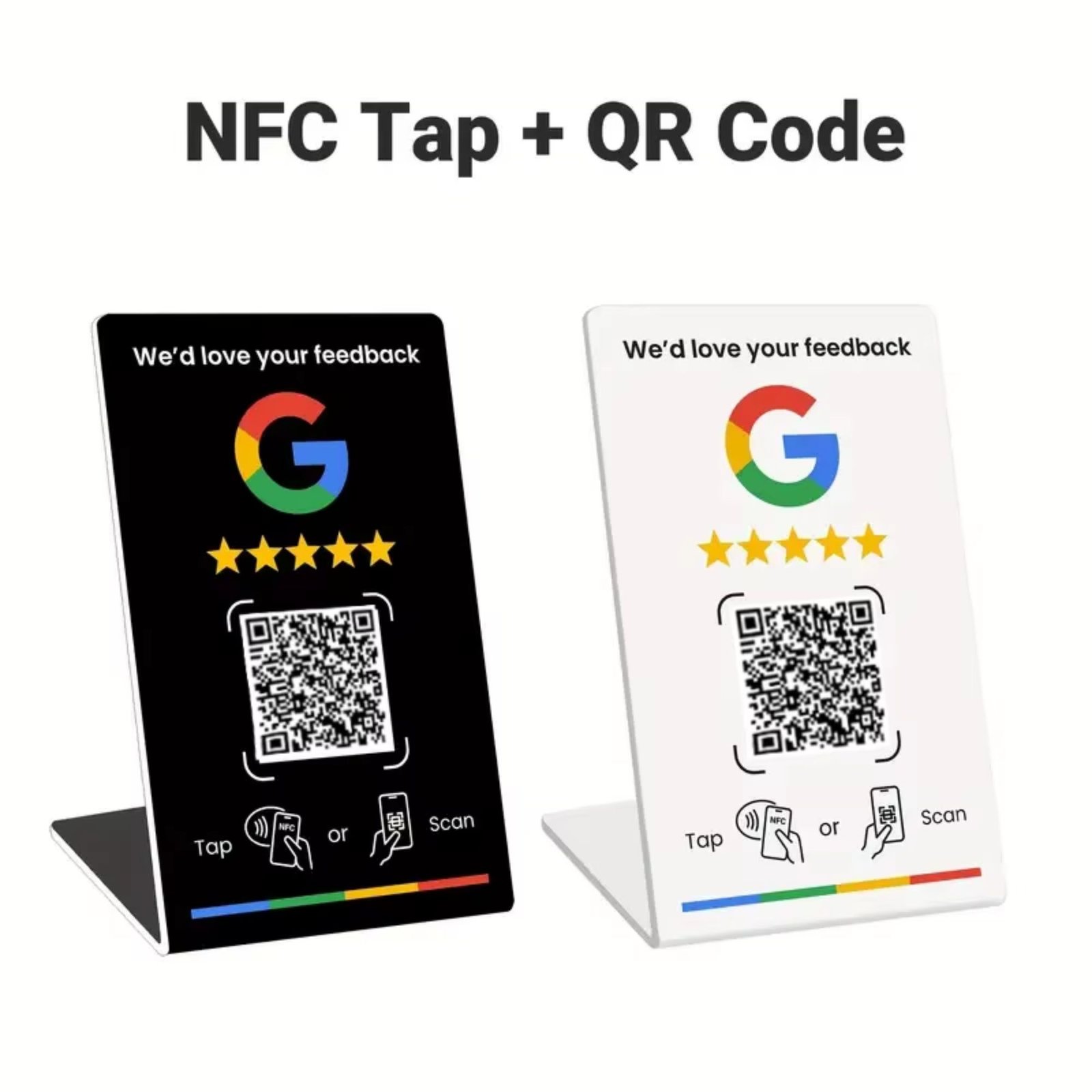 Soporte NFC Express para facilitar reseñas de Google